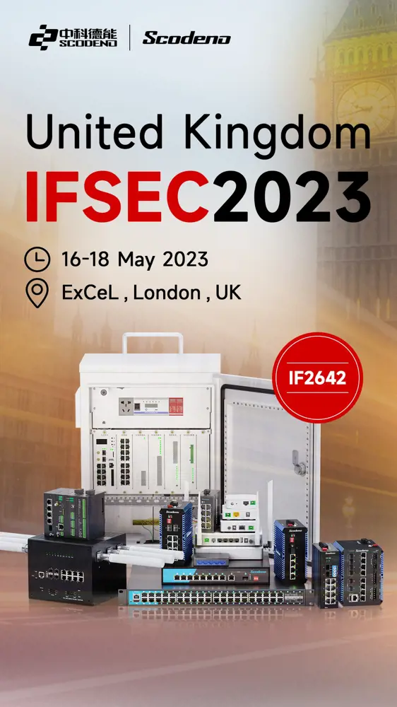 Scodeno tham dự IFSEC2023 tại London, Vương quốc Anh