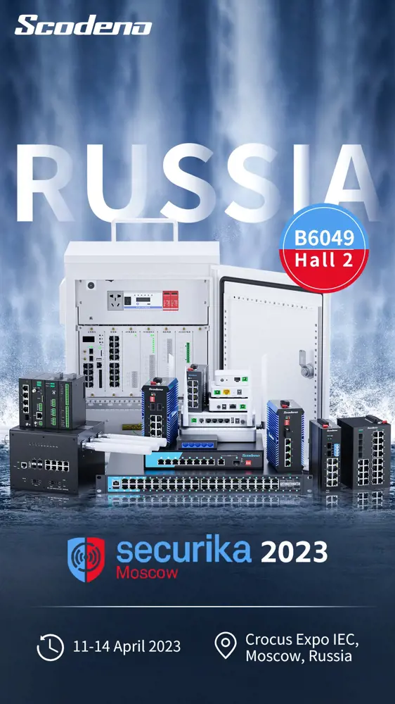Scodeno đã tham gia triển lãm Securika Nga năm 2023