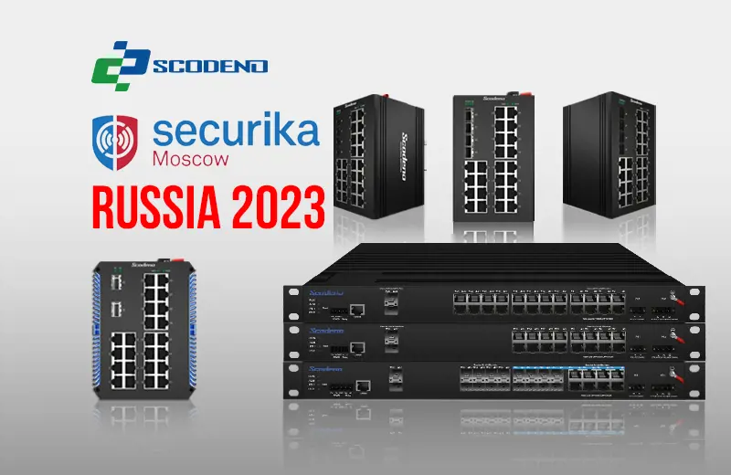 Scodeno đã tham gia triển lãm Securika Nga năm 2023