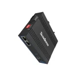 XPTN-9000-65-1FX2TP-mini Switch Công nghiệp Scodeno 3 cổng 1*100 Base-FX, 2*10/100 Base-TX PoE - Ảnh 3
