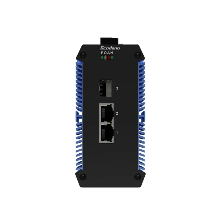 XPTN-9000-65-1GX2GT-X Switch Công nghiệp Scodeno 3 cổng 1*1000 Base-X, 2*10/100/1000 Base-T None PoE