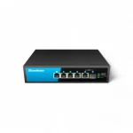 Scodeno Switch 6 port, Gigabit, PoE, Management Support, Layer 3 switch, P/N S200-6GPML-S-AC - Ảnh 2