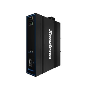 Bộ chuyển mạch công nghiệp Scodeno XPTN-9000-63-1FX1TX-SC-mini ứng dụng trong Nhà máy sản xuất lớn nhiều phân xưởng
